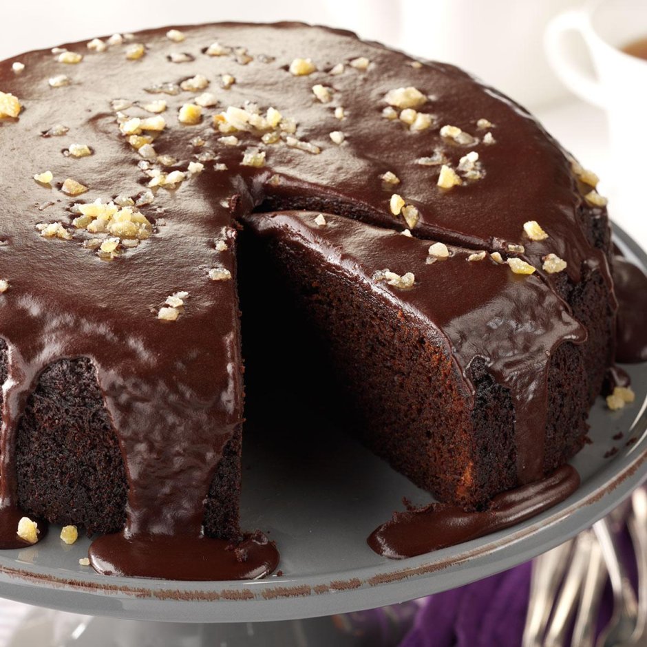 Некрасивый шоколадный торт