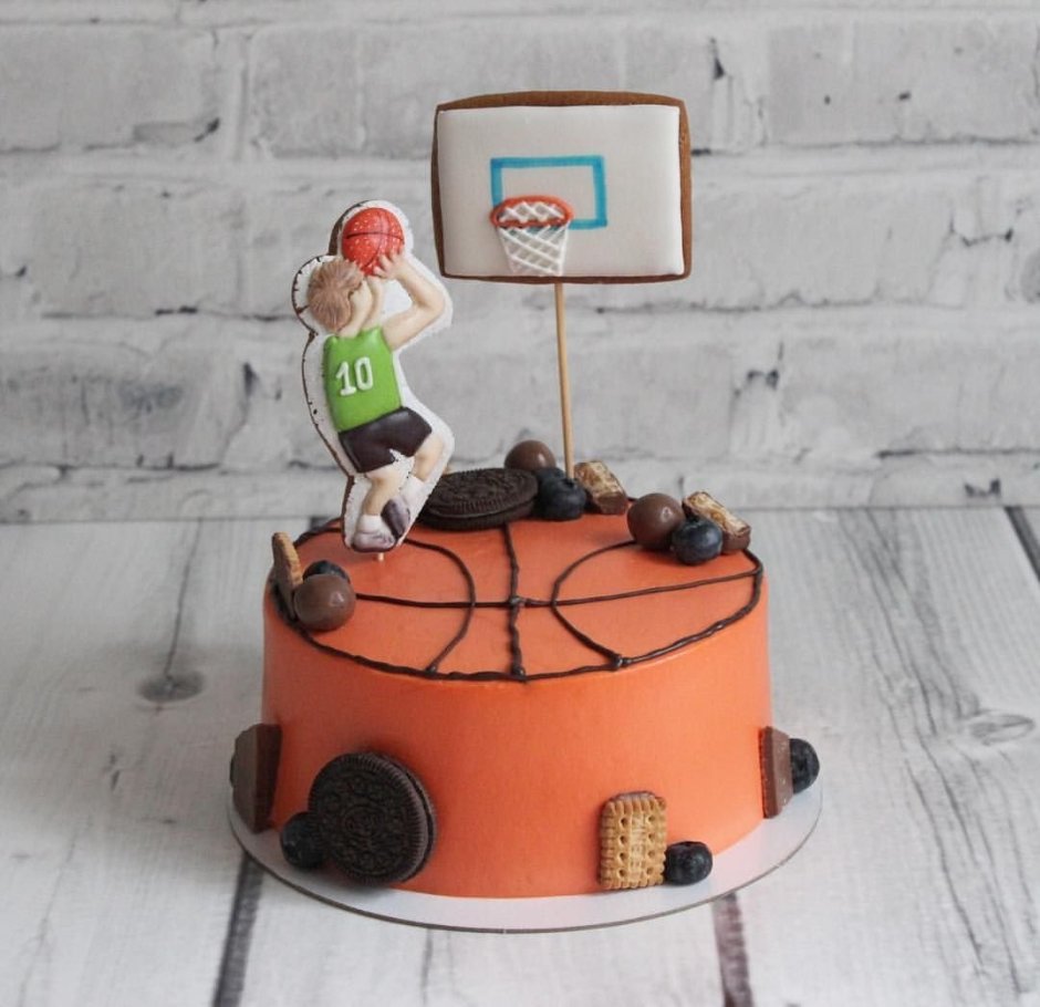 Торт для мальчика баскетбол