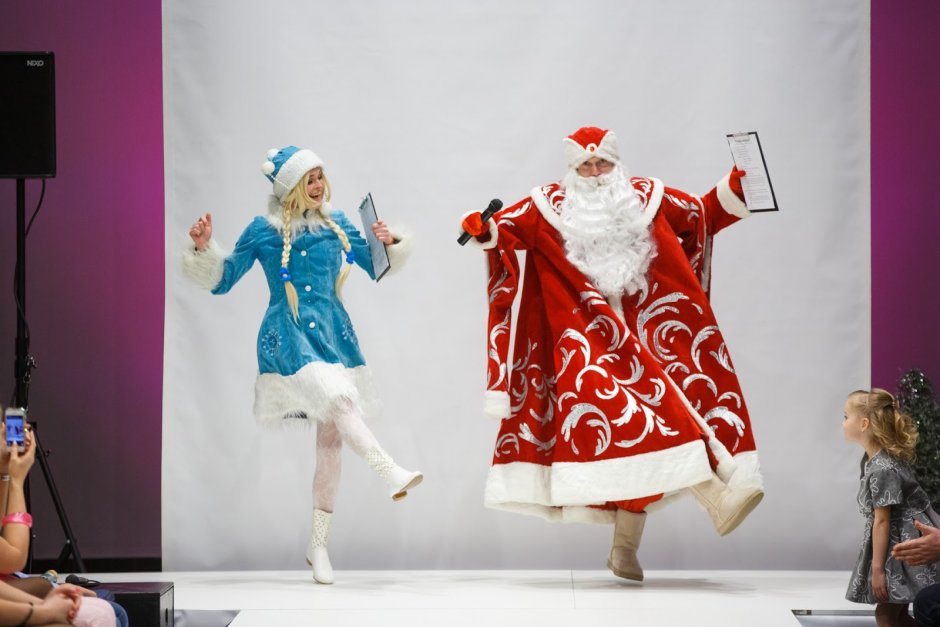 Дед Мороз и Снегурочка аниматоры