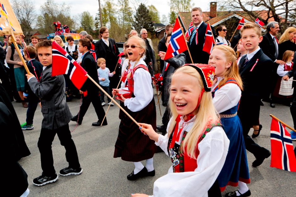 Школьники Норвегии