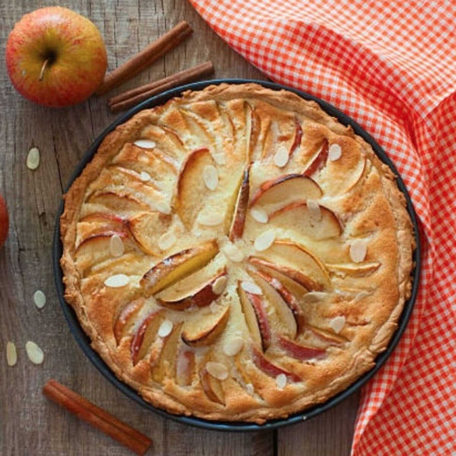 Яблочный пирог арт