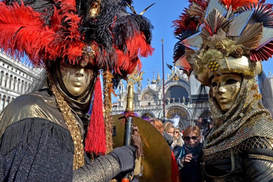 Италия карнавал в Венеции 2020