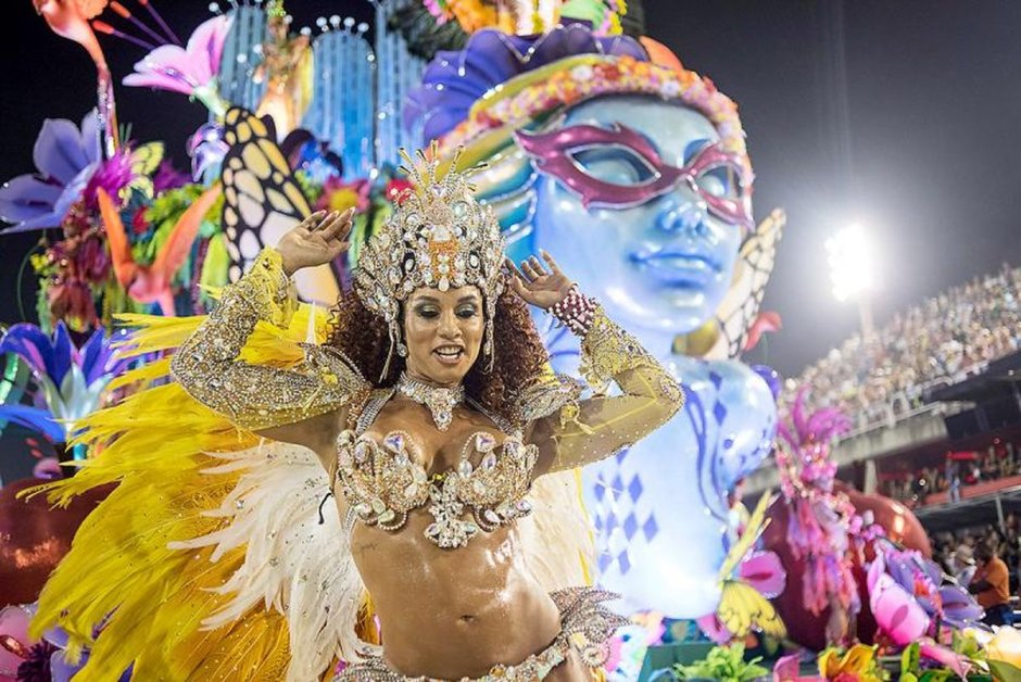 Рио де Жанейро улицы карнавал