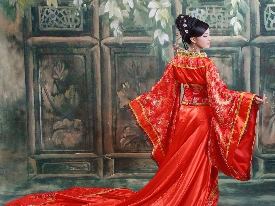Древний Китай кимоно гейши