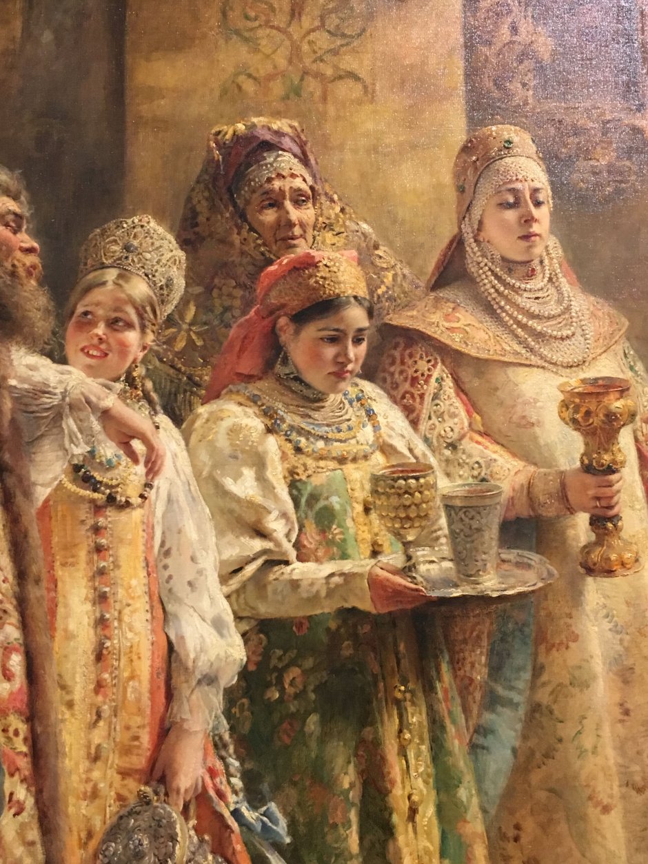 Константин Маковский выбор невесты царем Алексеем Михайловичем
