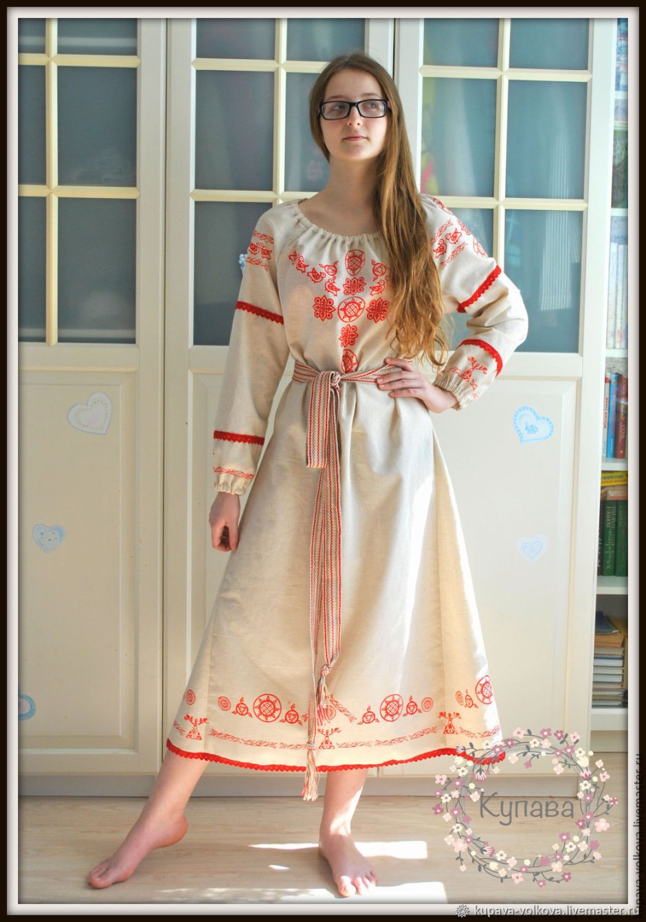 Русские народные платья в современном стиле