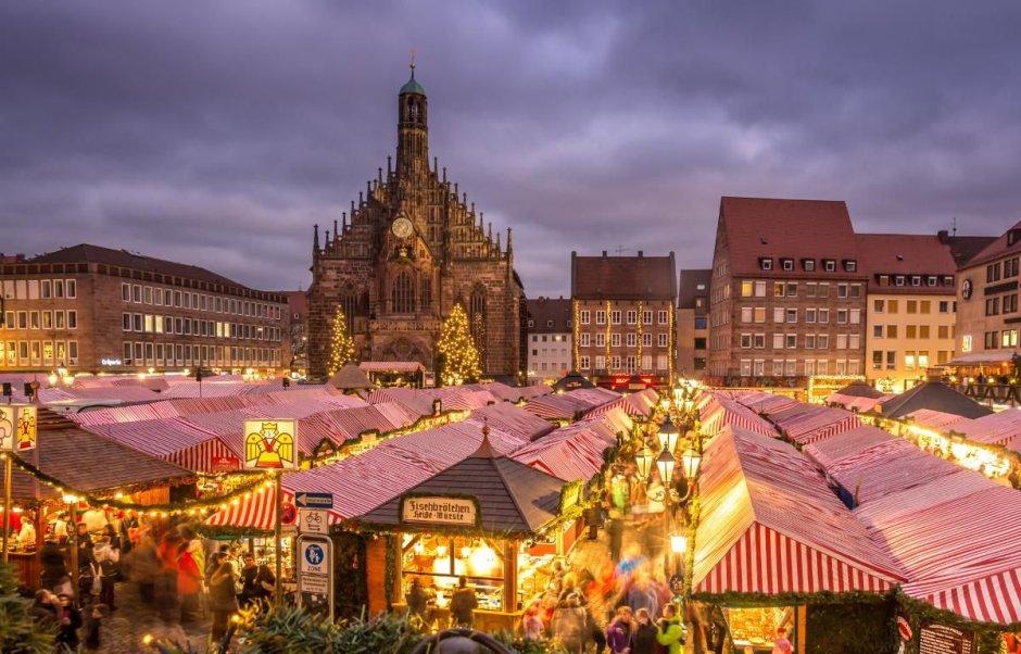 Рождественский рынок Christkindlmarkt Мюнхен