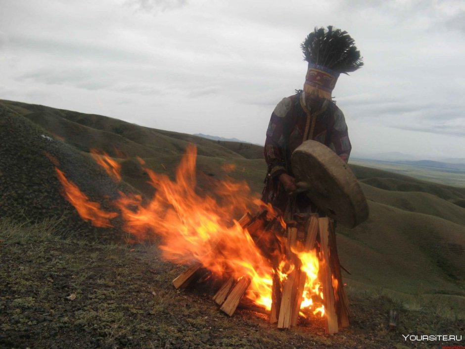 Свадебный национальный Хакасский костюм