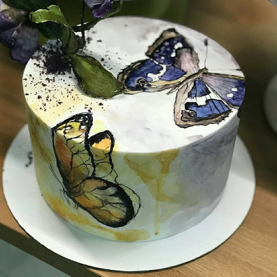 Роспись на торте