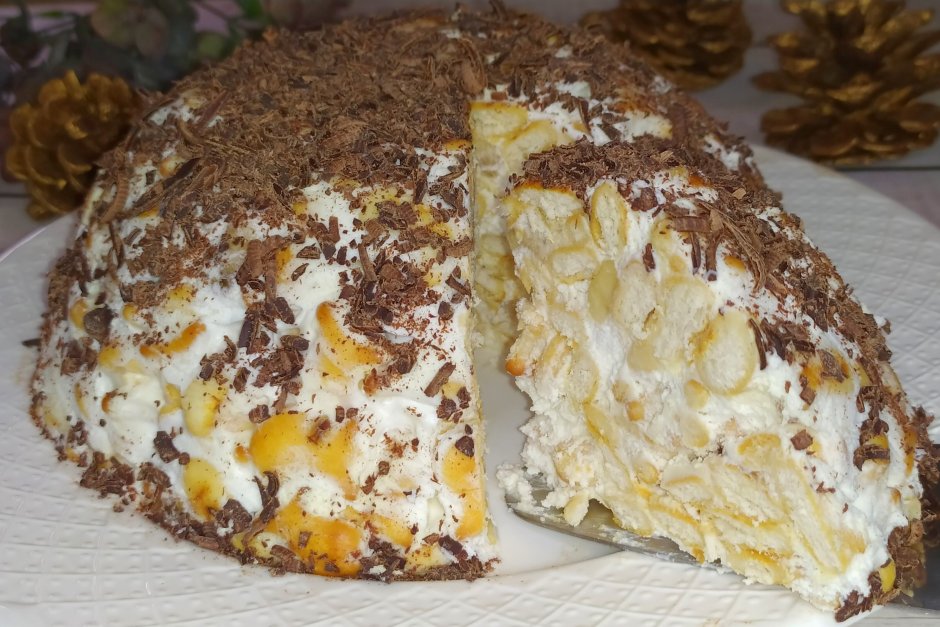 Торт Муравейник из печенья