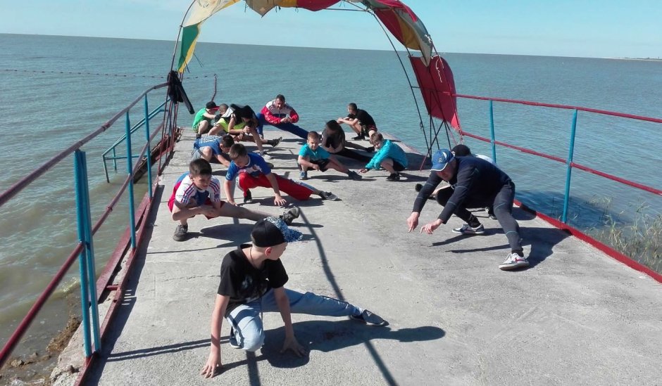 Лагерь плавание Азовское море