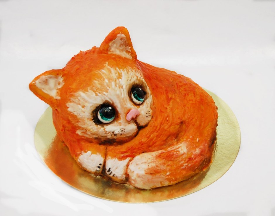 Торт в форме кота