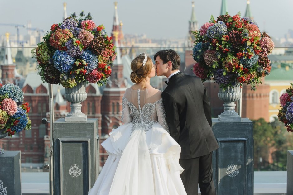 Свадьба на красной площади