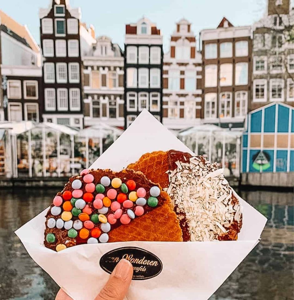 Вафли в Амстердаме
