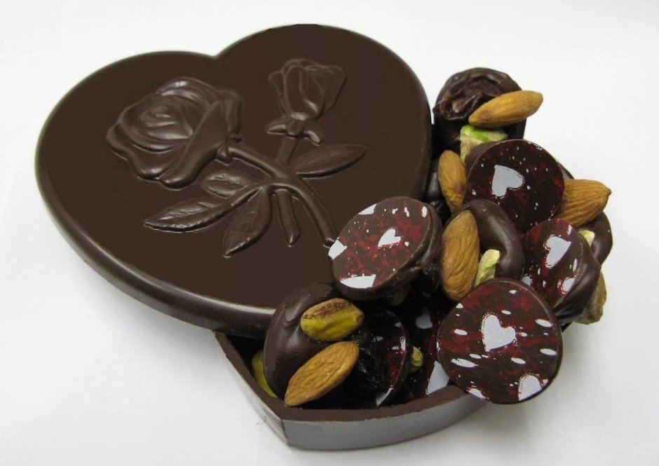 Фигурные шоколадные конфеты