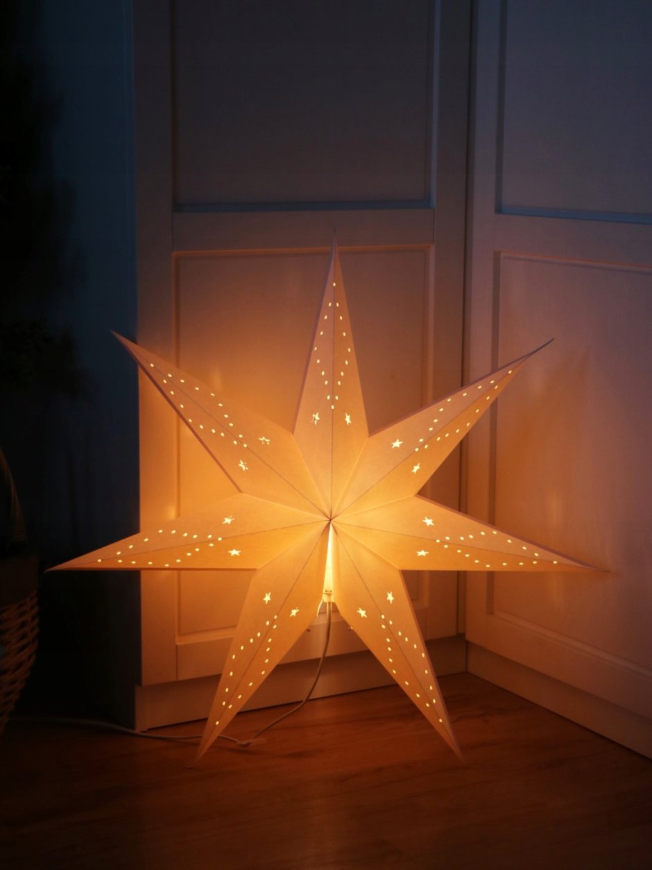 Рождественская звезда светильник