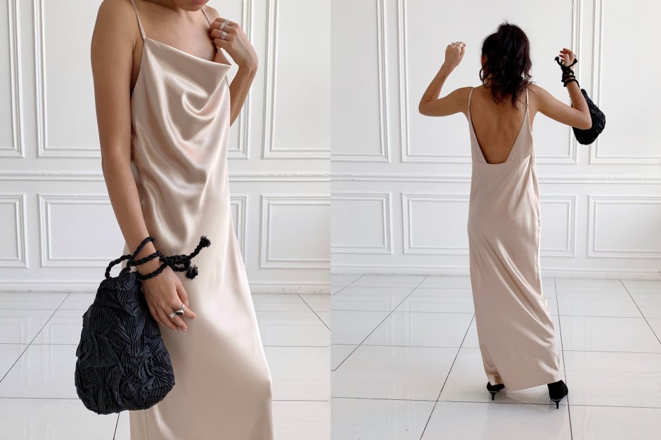 Платье комбинация Vogue 2021