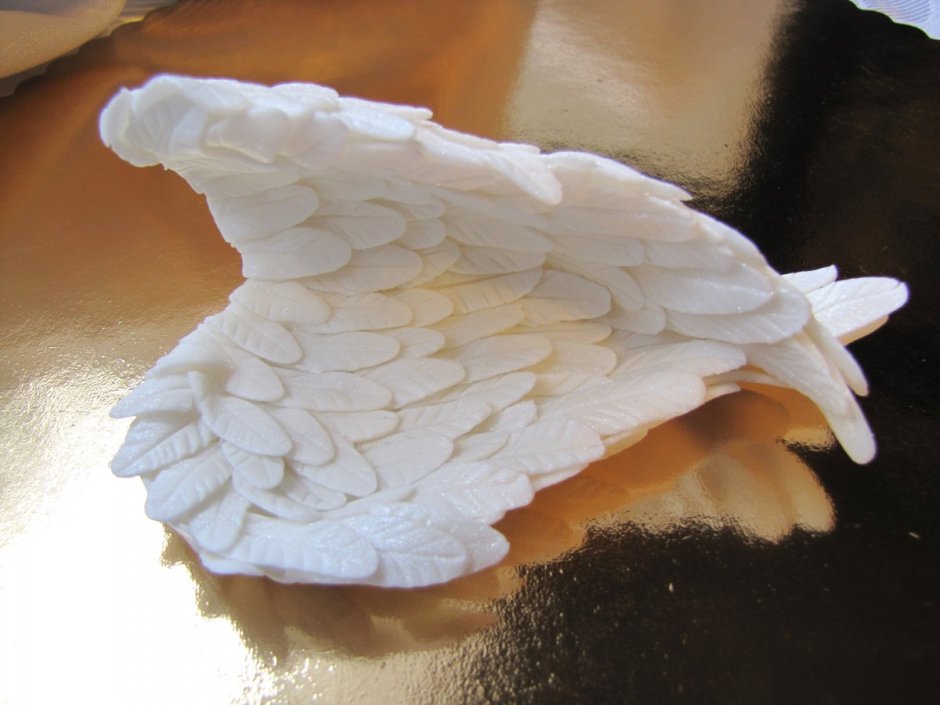 Крылья ангела из мастики
