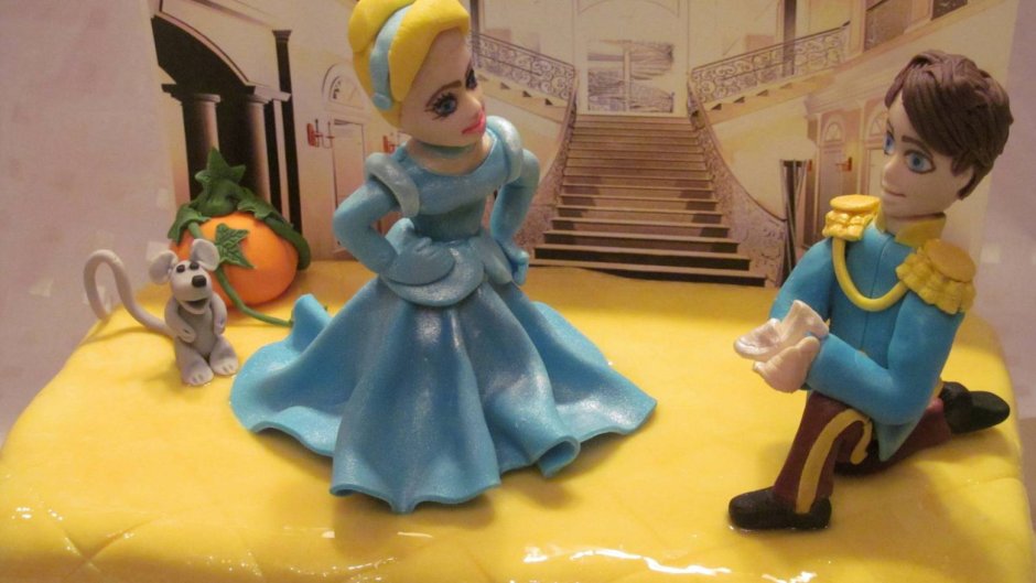 Торт карета для принцессы