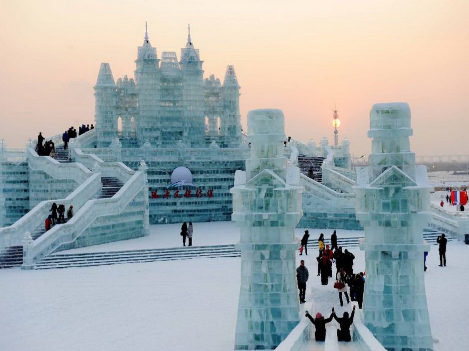 Harbin International Ice and Snow Festival Flyer