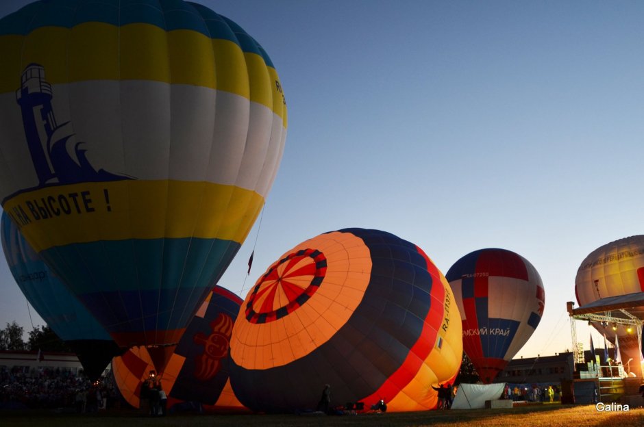 Фестиваль воздушных шаров в Кунгуре