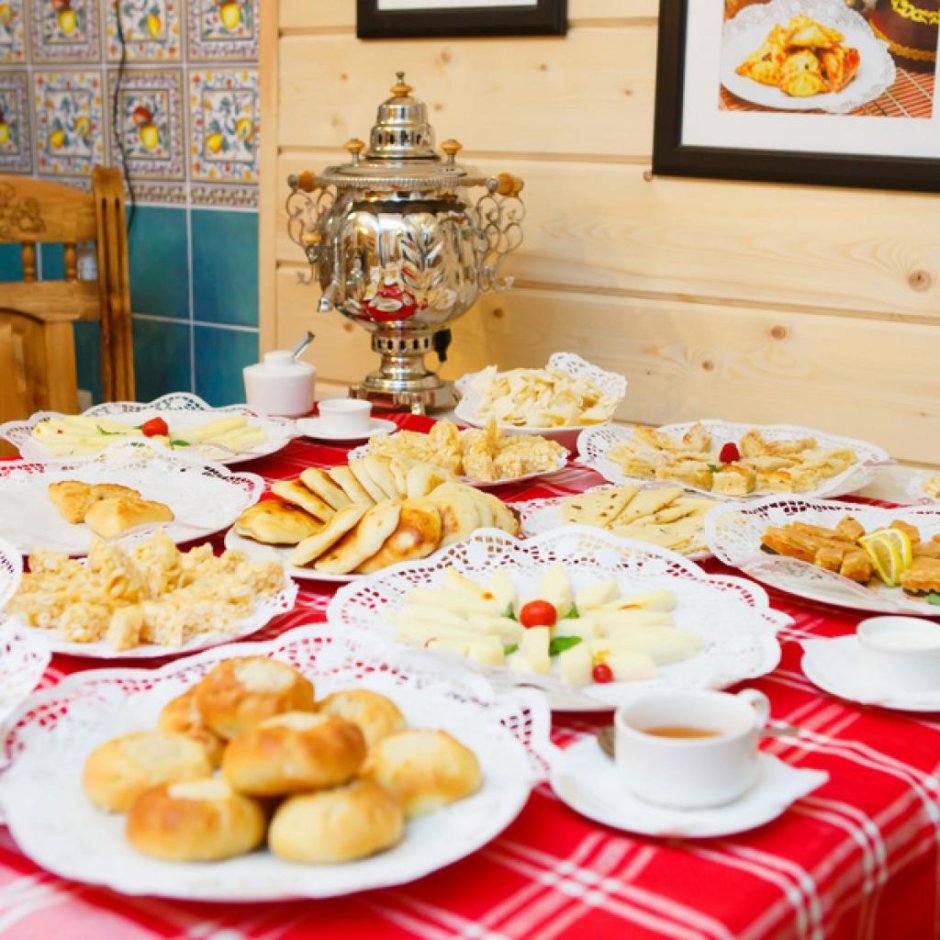 Татарский праздничный стол