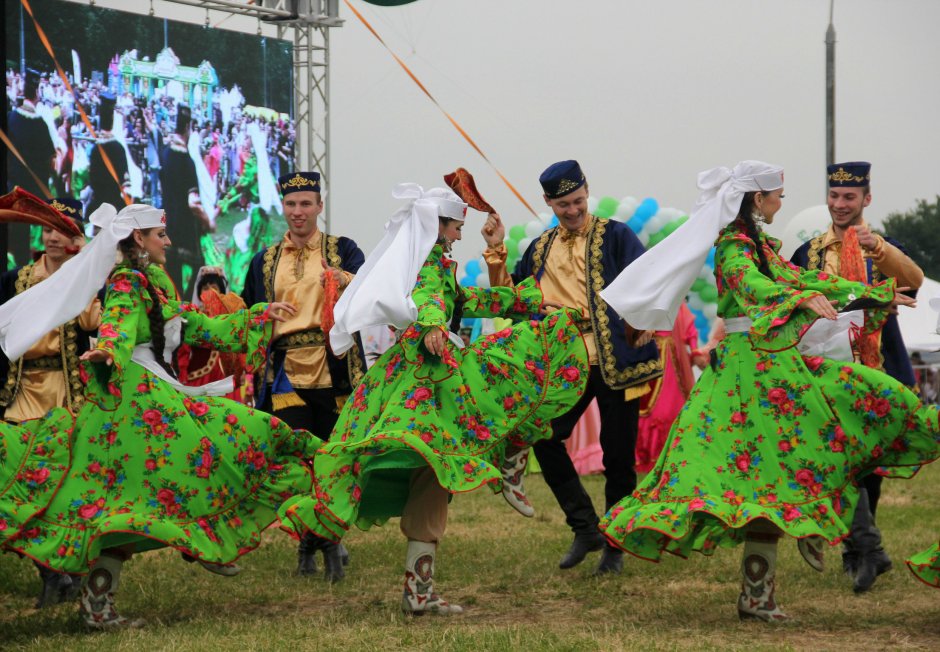 Татарский фольклор Сабантуй