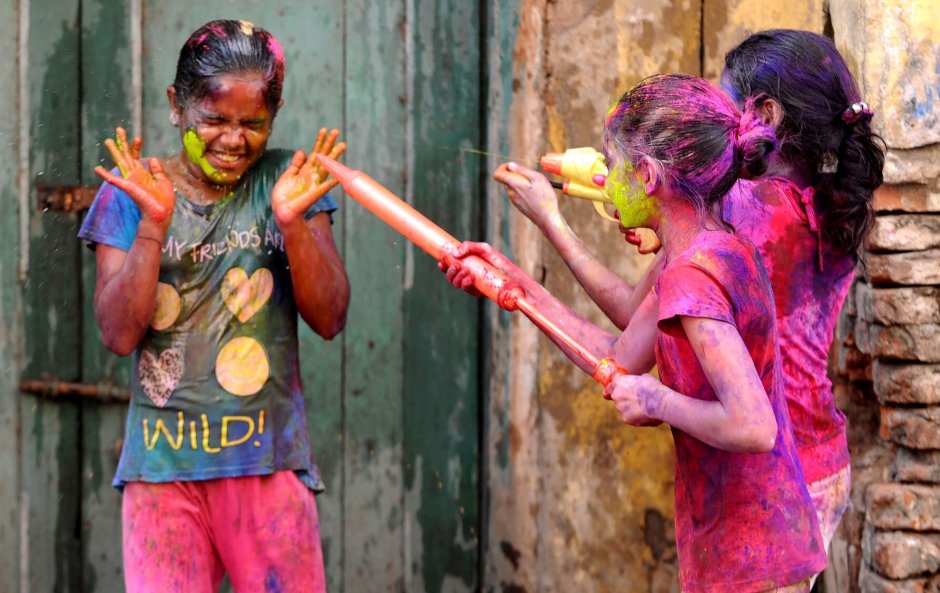 Холи (Holi) фестиваль красок