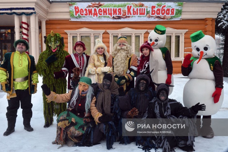 Дед Мороз Татарстана кыш Бабай