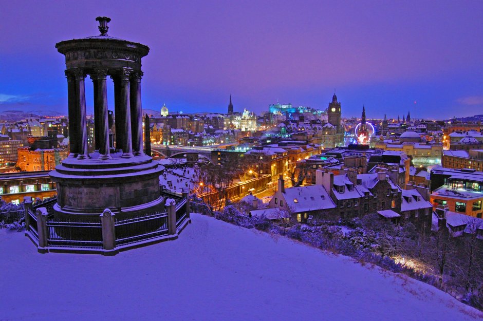 Зимний Эдинбург