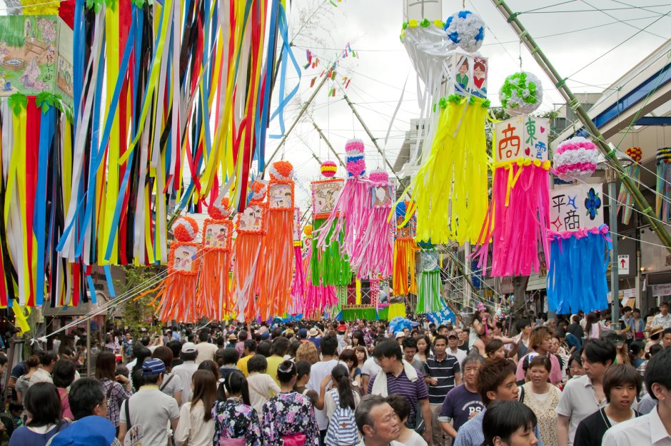Фестиваль Танабата в Японии 7 июля