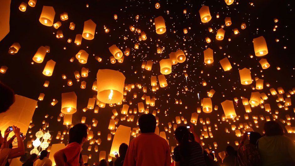 Праздник фонарей в Китае 2022