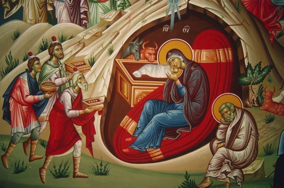 Предпразднство Рождества Христова икона