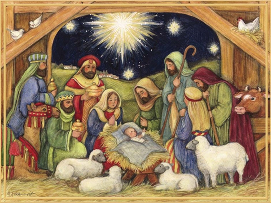 Рождественский вертеп Иосиф