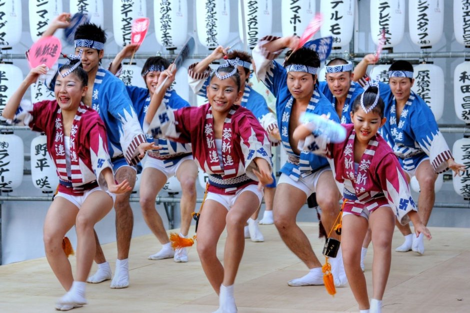 Япония современныё танец
