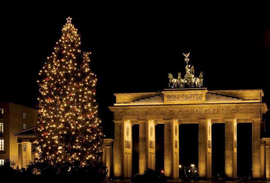 Новогодняя елка в Берлине