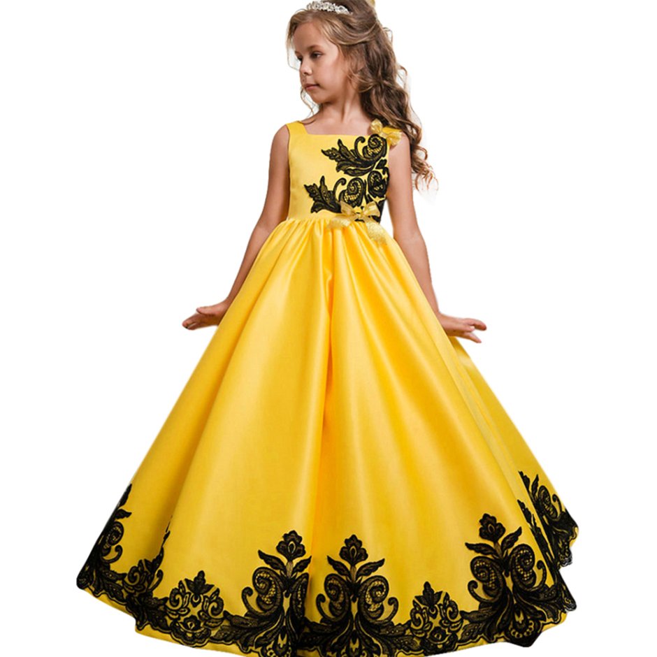 Вечернее платье для девочки 10 лет