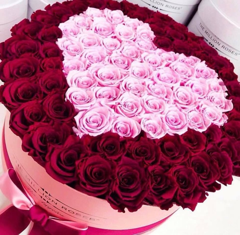 Миллион роз красивый букет