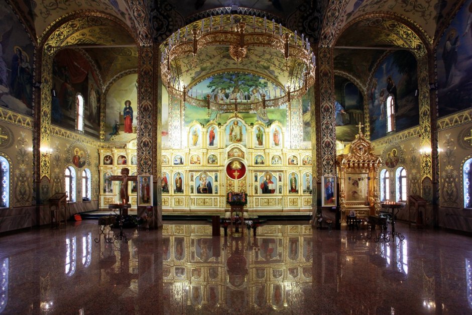 Богородице-Рождественский собор Суздаль внутри