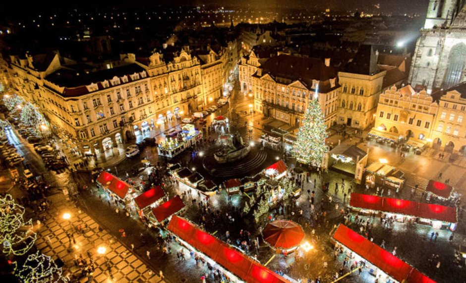 Рождественская ярмарка в Будапеште