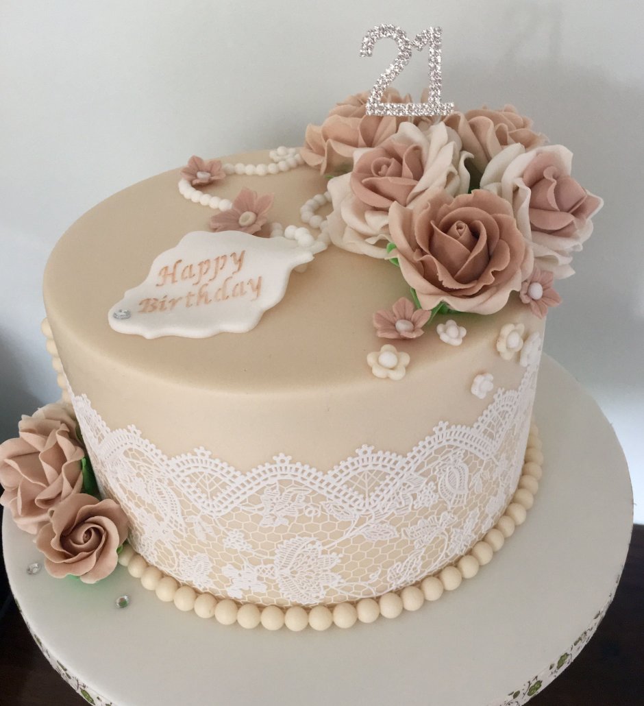 Свадебный торт с цветами огромный