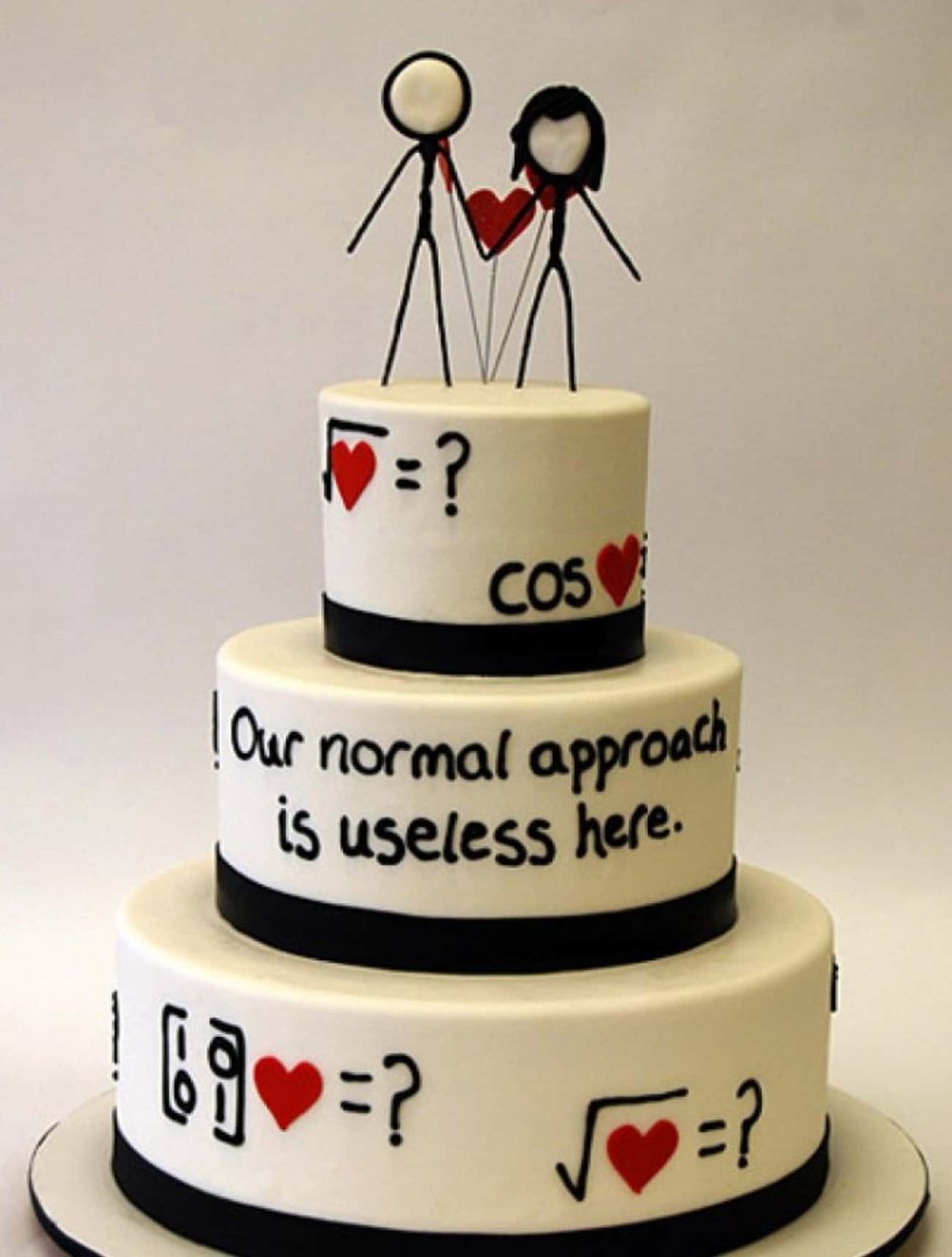 Смешные надписи на свадебный торт