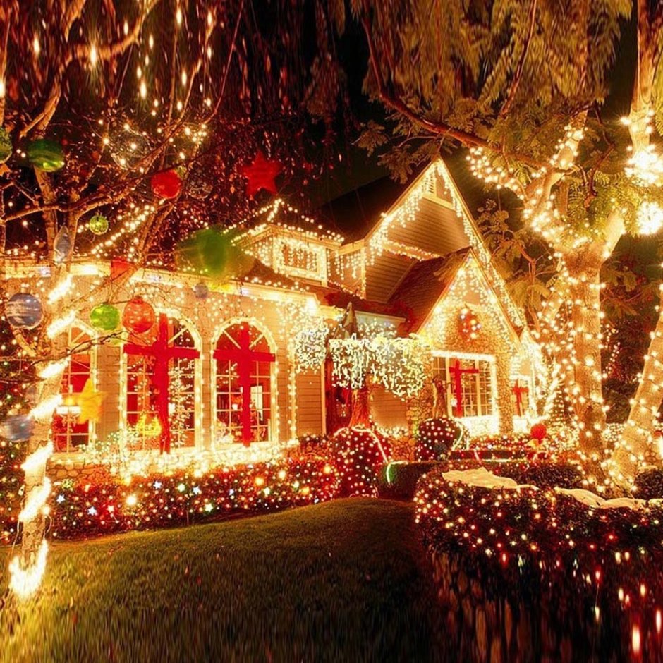 Рождественские дома в Америке