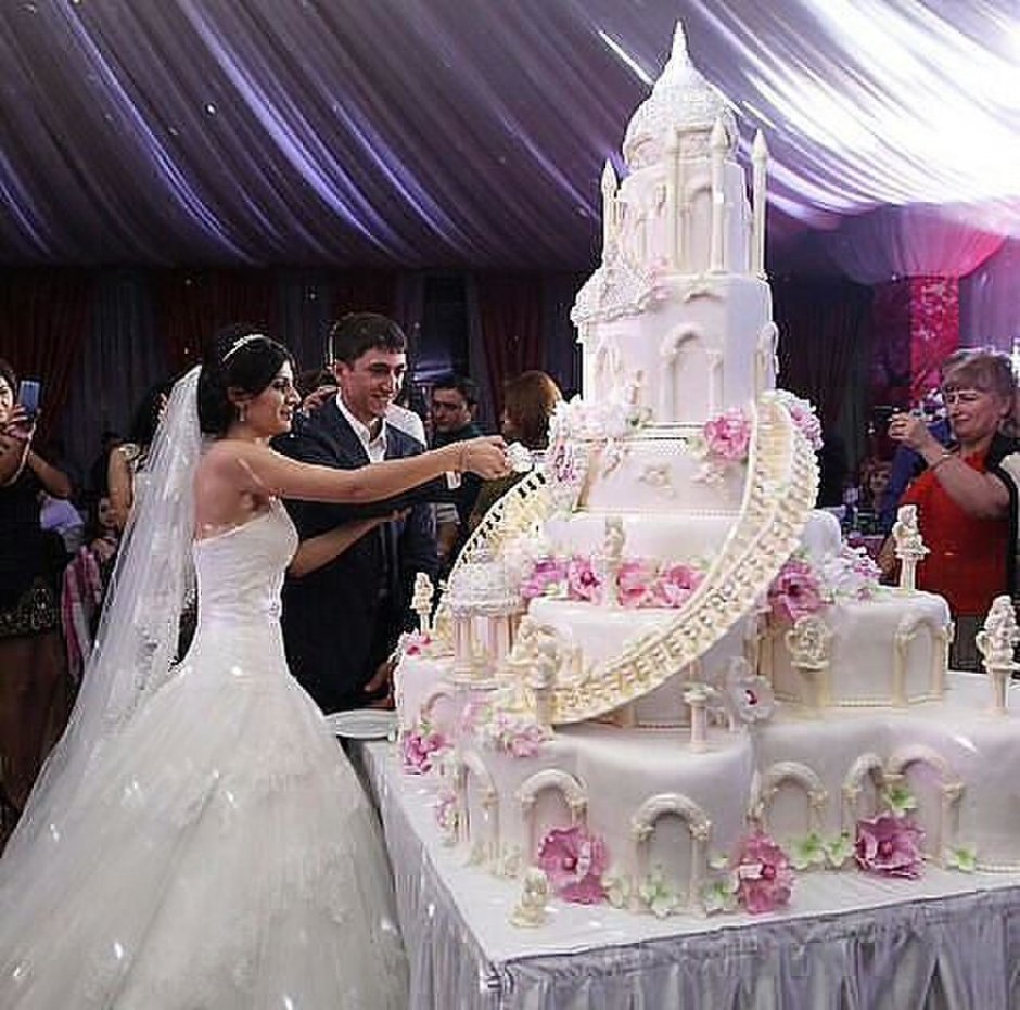 Свадебный торт в домашних условиях