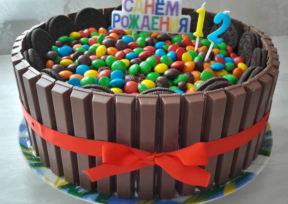Торт для сына на день рождения своими руками