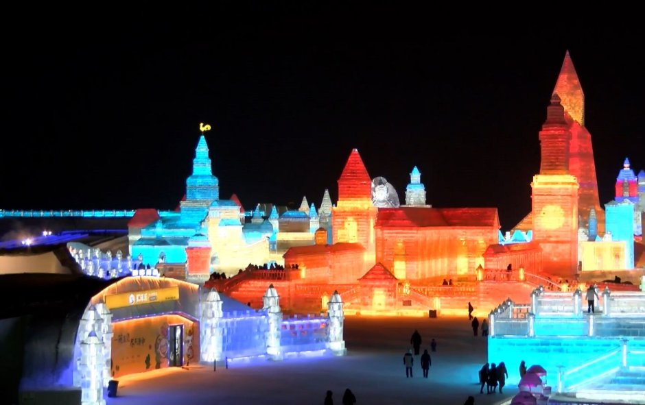 Харбин фестиваль льда и снега 2021
