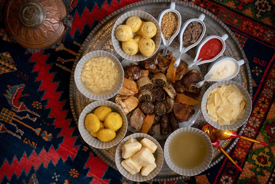 Национальная кухня Дагестана хинкал