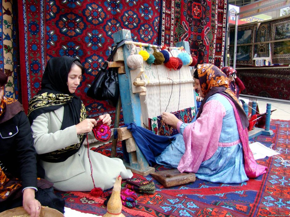 Народные промыслы Дагестана ковроделие