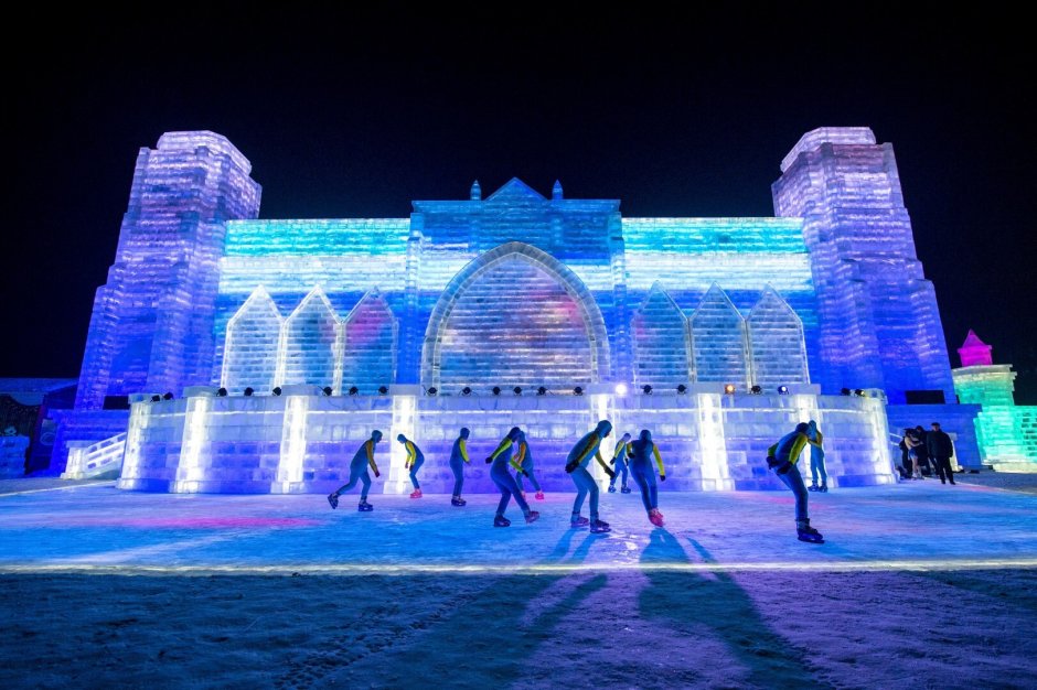 Ледяной парк в Харбине