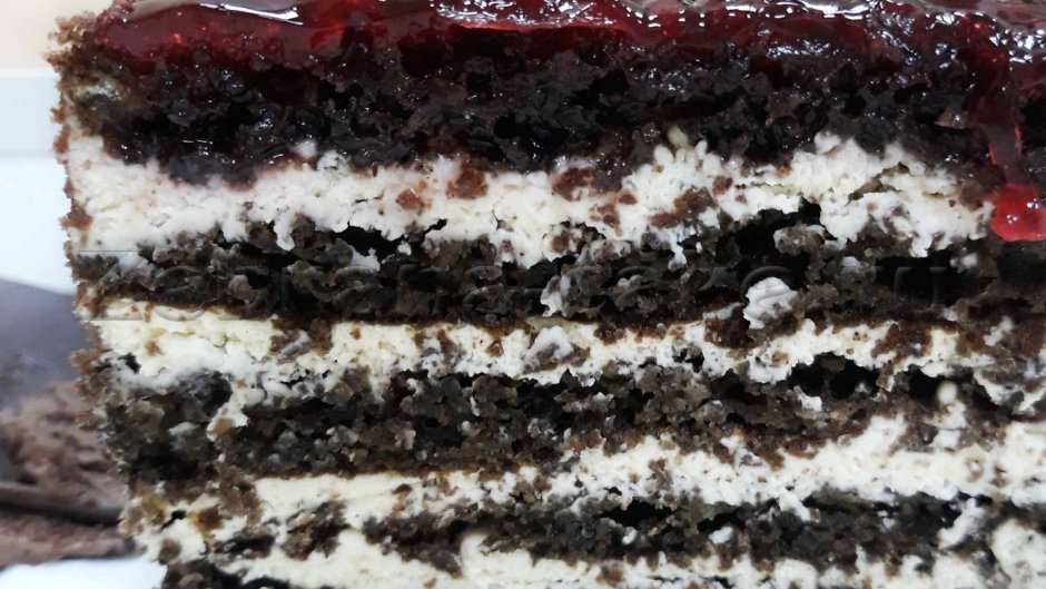 Черёмуховый торт бэхетле